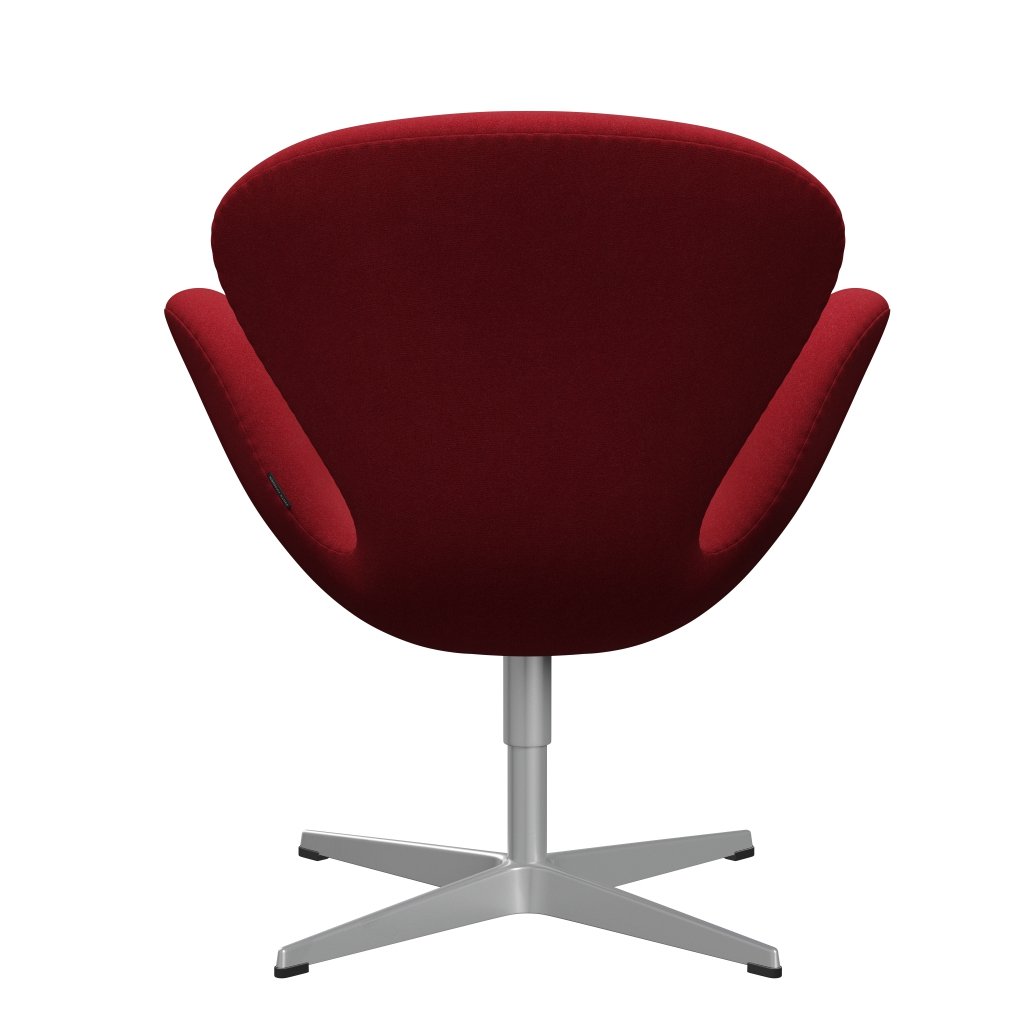 [product_category]-Fritz Hansen Swan Lounge Chair, Silver Grey/Tonus Light Bordeaux-Fritz Hansen-3320-TON609-SGBASE-FRI-4