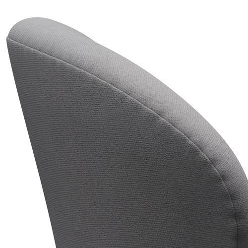 [product_category]-Fritz Hansen Swan Lounge Chair, Silver Grey/Tonus Light Grey-Fritz Hansen-3320-TON216-SGBASE-FRI-5