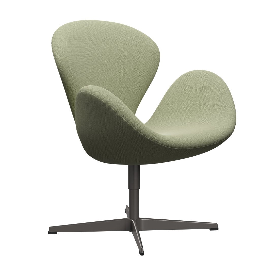 [product_category]-Fritz Hansen Swan Lounge Chair, Warm Graphite/Capture Delicate Green-Fritz Hansen-3320-CP5101-WGBASE-FRI-2