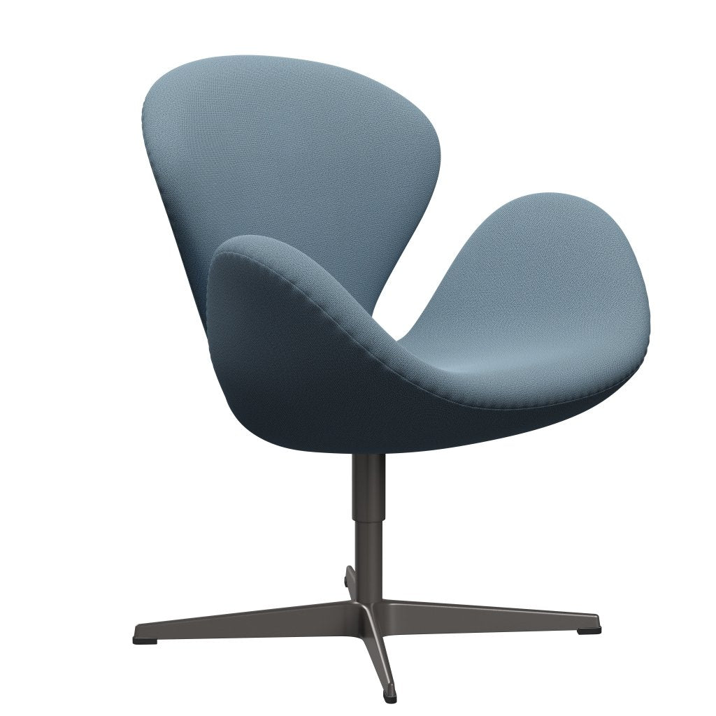 [product_category]-Fritz Hansen Swan Lounge Chair, Warm Graphite/Capture Soft Blue-Fritz Hansen-3320-CP5001-WGBASE-FRI-2