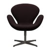 Swan™ Lounge Chair Warm Graphite/Christianshavn Dark Red Uni