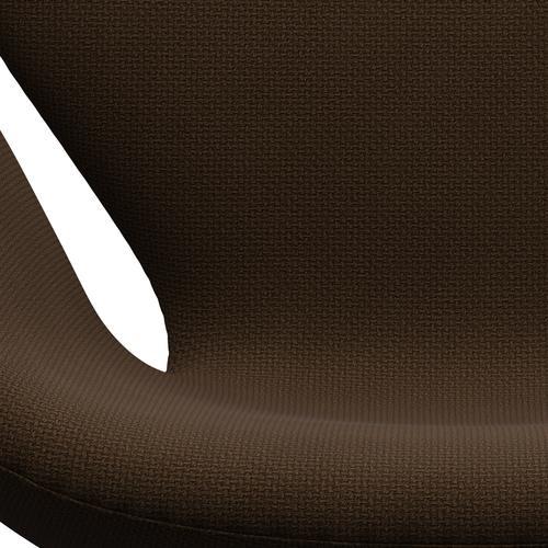 [product_category]-Fritz Hansen Swan Lounge Chair, Warm Graphite/Diablo Chestnut-Fritz Hansen-3320-DIA400-WGBASE-FRI-6