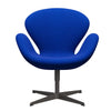 Fritz Hansen Swan™ Lounge Chair, Warm Graphite/Divina Blue