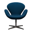 Fritz Hansen Swan™ Lounge Chair, Warm Graphite/Divina Coral Green