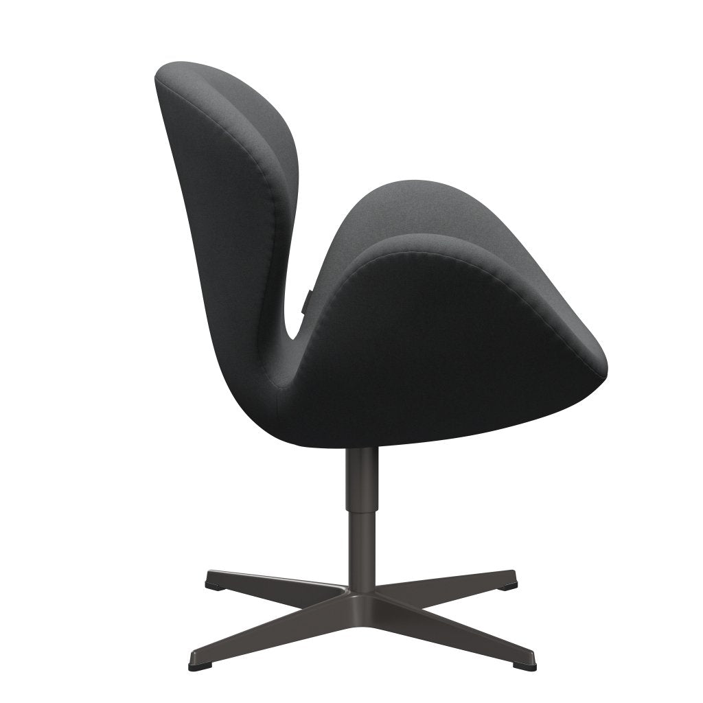 [product_category]-Fritz Hansen Swan Lounge Chair, Warm Graphite/Divina Dark Grey-Fritz Hansen-3320-DIV173-WGBASE-FRI-3