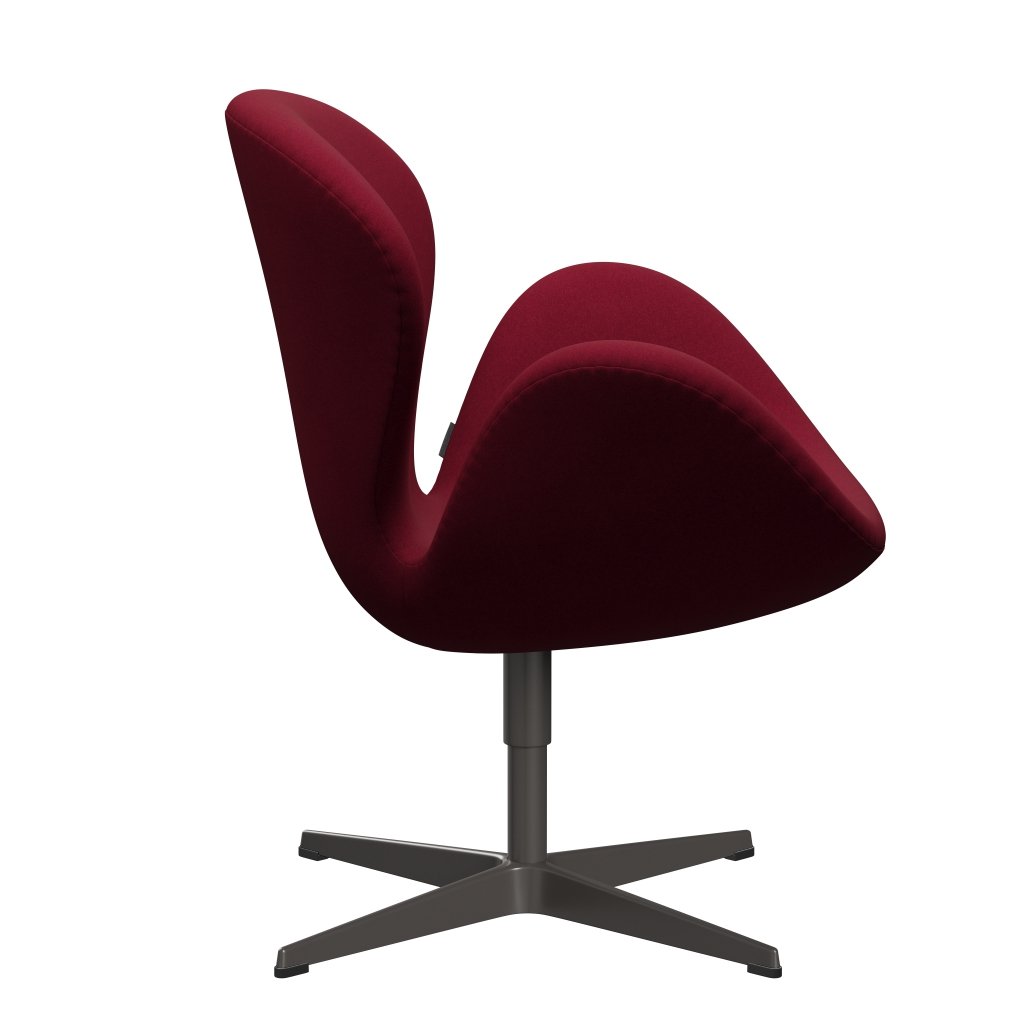 [product_category]-Fritz Hansen Swan Lounge Chair, Warm Graphite/Divina Light Aubergine-Fritz Hansen-3320-DIV652-WGBASE-FRI-3