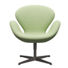 Fritz Hansen Swan™ Lounge Chair, Warm Graphite/Divina Light Yellow