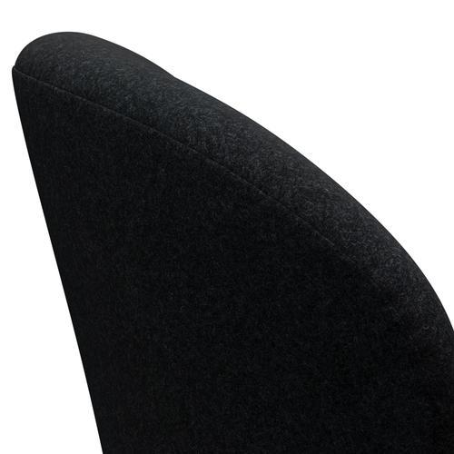 [product_category]-Fritz Hansen Swan Lounge Chair, Warm Graphite/Divina Md Black-Fritz Hansen-3320-DMD193-WGBASE-FRI-5