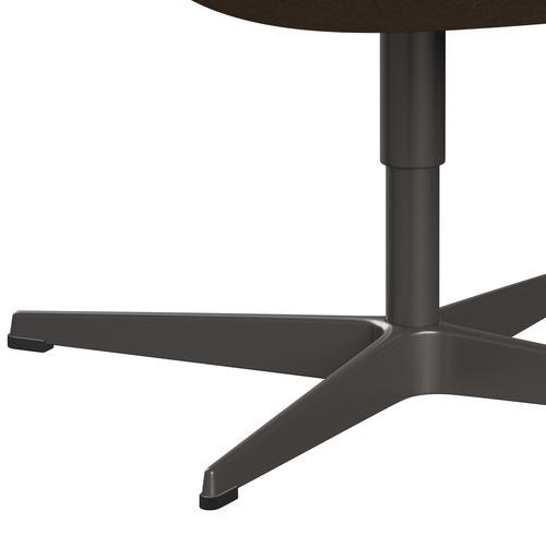 [product_category]-Fritz Hansen Swan Lounge Chair, Warm Graphite/Divina Md Café Latte-Fritz Hansen-3320-DMD453-WGBASE-FRI-7