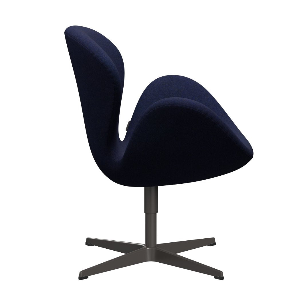 [product_category]-Fritz Hansen Swan Lounge Chair, Warm Graphite/Divina Md Midnight Blue-Fritz Hansen-3320-DMD773-WGBASE-FRI-3