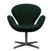  Swan™ Lounge Chair Warm Graphite/Divina Melange Dark Green (871)
