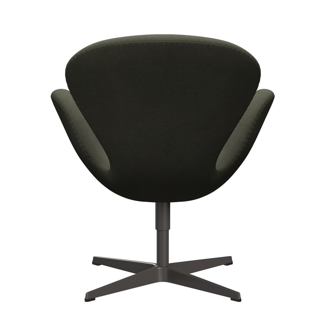 [product_category]-Fritz Hansen Swan Lounge Chair, Warm Graphite/Divina Military Green-Fritz Hansen-3320-DIV944-WGBASE-FRI-4