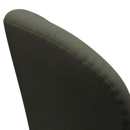 [product_category]-Fritz Hansen Swan Lounge Chair, Warm Graphite/Divina Military Green-Fritz Hansen-3320-DIV944-WGBASE-FRI-5