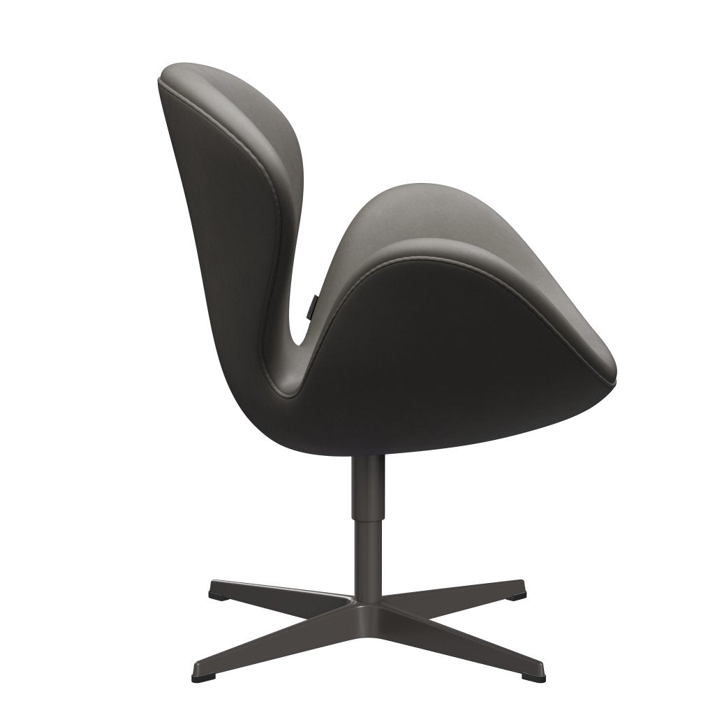 [product_category]-Fritz Hansen Swan Lounge Chair, Warm Graphite/Essential Lava-Fritz Hansen-3320-STLAVA-WGBASE-FRI-3