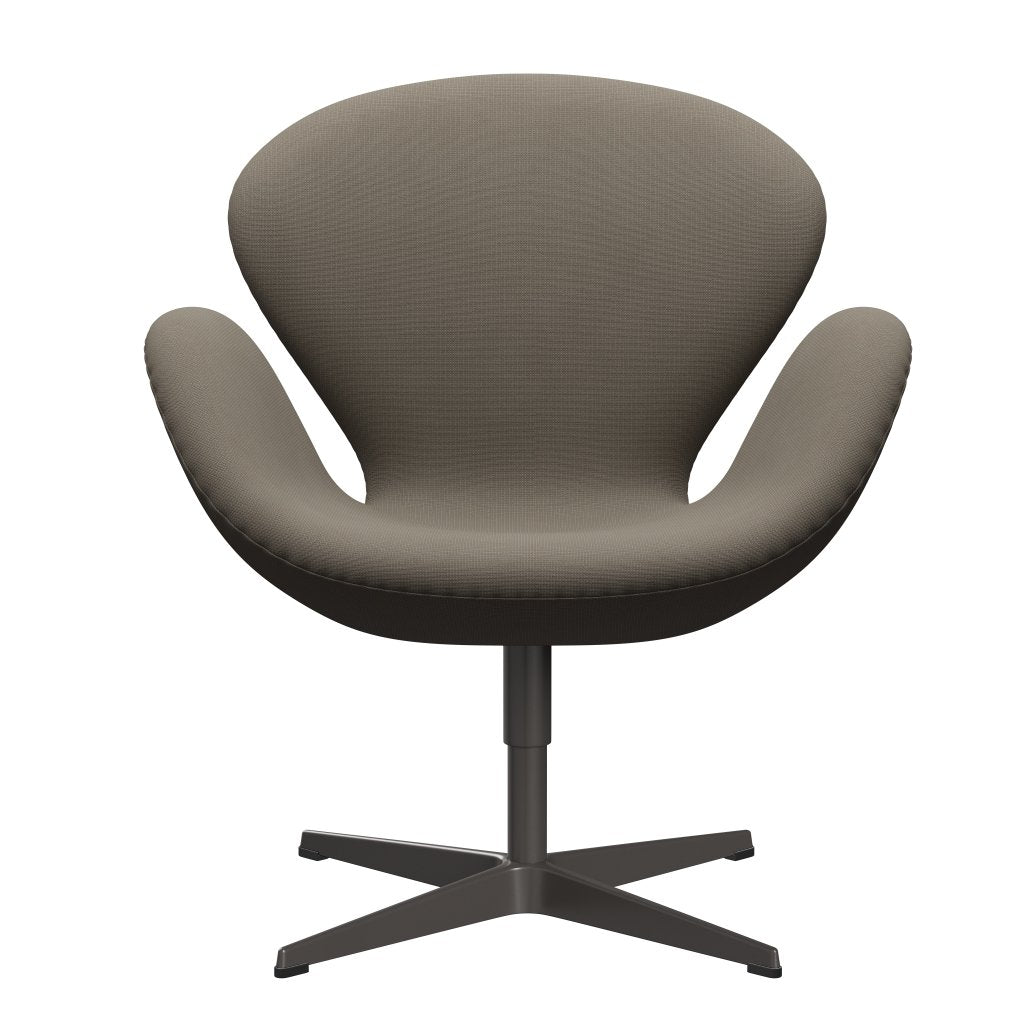 [product_category]-Fritz Hansen Swan Lounge Chair, Warm Graphite/Fame Beige (61003)-Fritz Hansen-3320-F61003-WGBASE-FRI-1