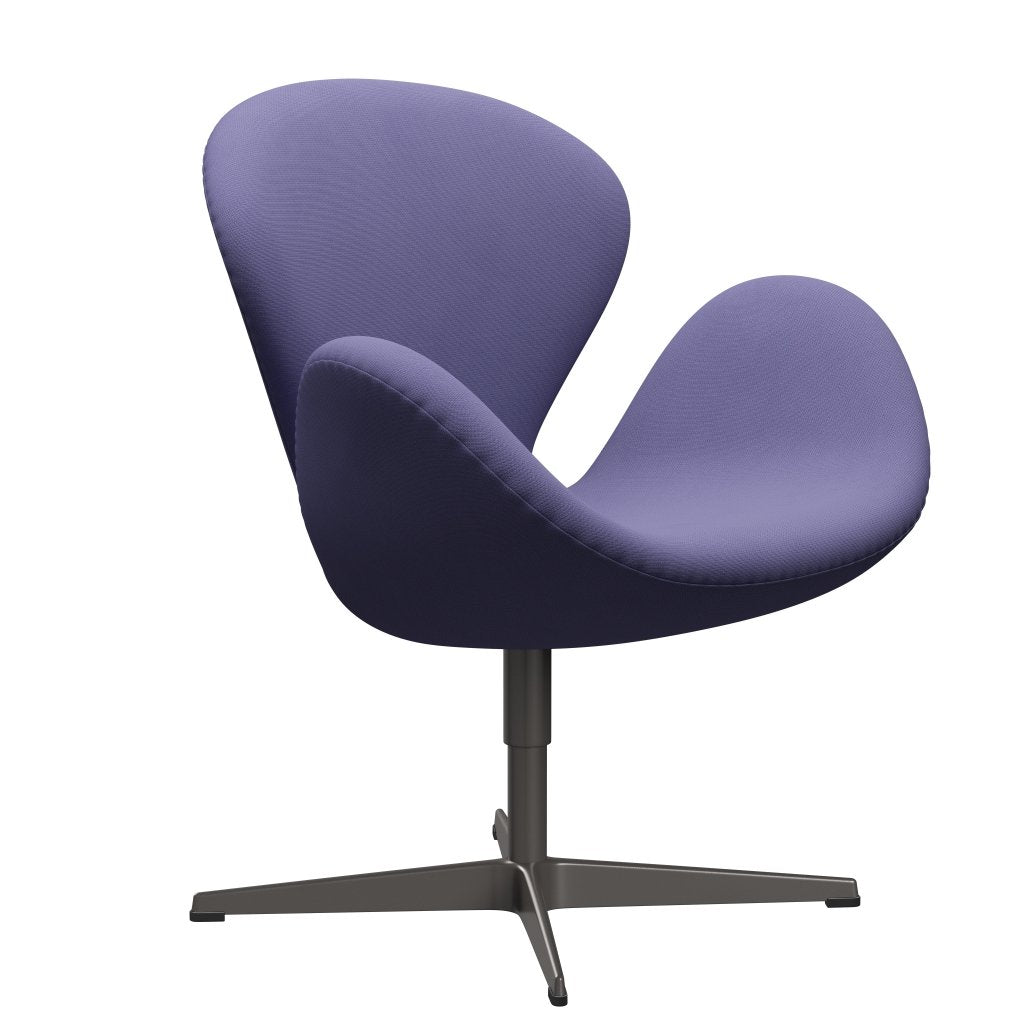 [product_category]-Fritz Hansen Swan Lounge Chair, Warm Graphite/Fame Blue Violet-Fritz Hansen-3320-F65081-WGBASE-FRI-2