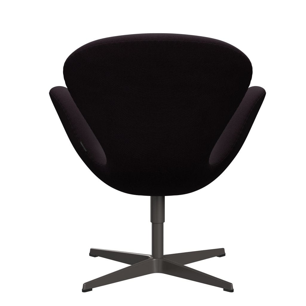 [product_category]-Fritz Hansen Swan Lounge Chair, Warm Graphite/Fame Brown (61108)-Fritz Hansen-3320-F61108-WGBASE-FRI-4