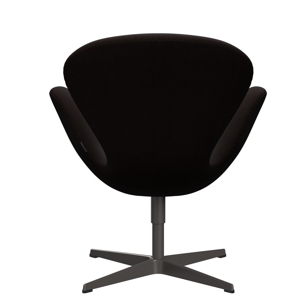 [product_category]-Fritz Hansen Swan Lounge Chair, Warm Graphite/Fame Dark Brown-Fritz Hansen-3320-F61044-WGBASE-FRI-4