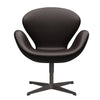  Swan™ Lounge Chair Warm Graphite/Grace Dark Brown