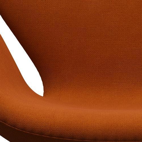 [product_category]-Fritz Hansen Swan Lounge Chair, Warm Graphite/Hallingdal Orange (547)-Fritz Hansen-3320-HAL547-WGBASE-FRI-6