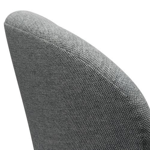 [product_category]-Fritz Hansen Swan Lounge Chair, Warm Graphite/Hallingdal White Grey-Fritz Hansen-3320-HAL116-WGBASE-FRI-5