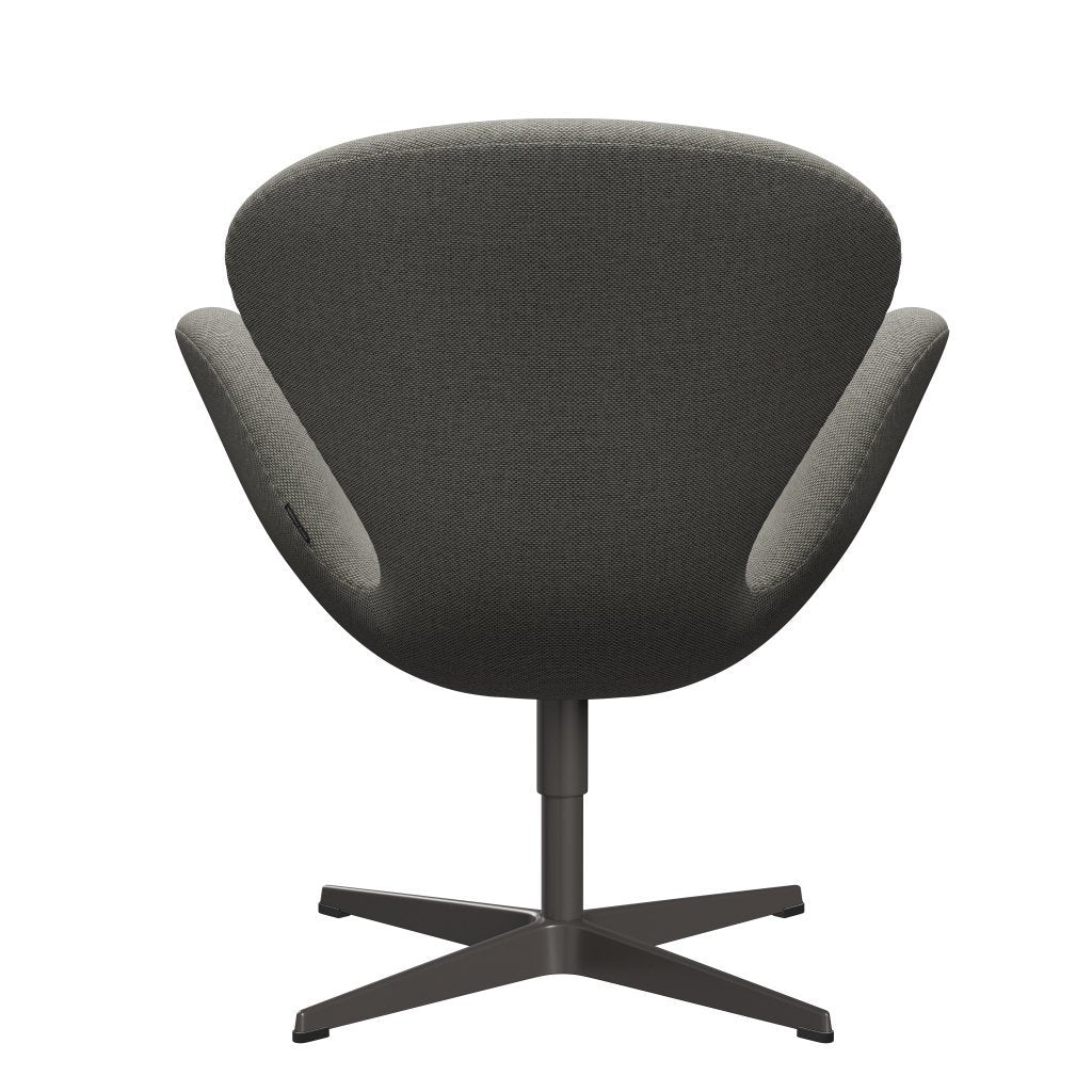 [product_category]-Fritz Hansen Swan Lounge Chair, Warm Graphite/Re Wool Grey White/Plain-Fritz Hansen-3320-REW128-WGBASE-FRI-4