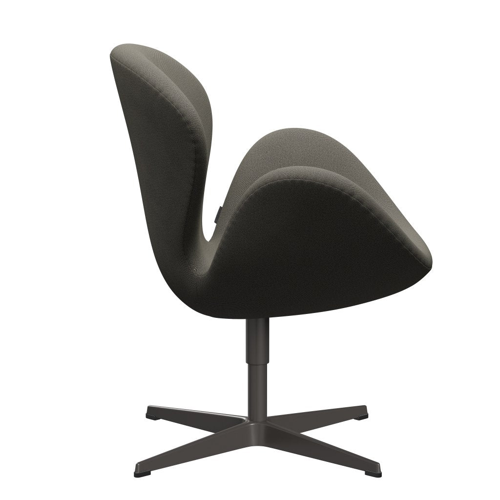 [product_category]-Fritz Hansen Swan Lounge Chair, Warm Graphite/Rime Dark Grey/Beige-Fritz Hansen-3320-RIM641-WGBASE-FRI-3