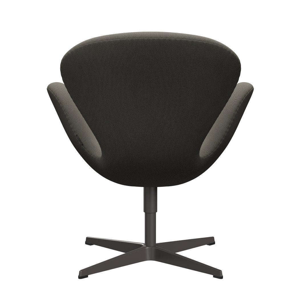 [product_category]-Fritz Hansen Swan Lounge Chair, Warm Graphite/Rime Dark Grey/Beige-Fritz Hansen-3320-RIM641-WGBASE-FRI-4