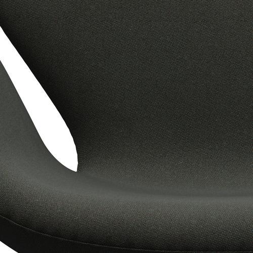 [product_category]-Fritz Hansen Swan Lounge Chair, Warm Graphite/Rime Dark Grey/Khaki/Blue-Fritz Hansen-3320-RIM991-WGBASE-FRI-6
