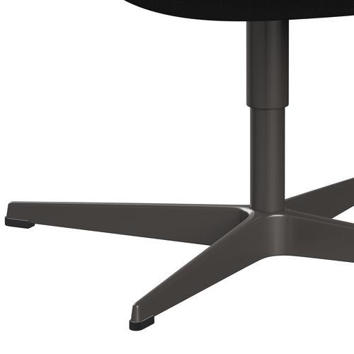 [product_category]-Fritz Hansen Swan Lounge Chair, Warm Graphite/Rime Dark Grey/Khaki/Blue-Fritz Hansen-3320-RIM991-WGBASE-FRI-7