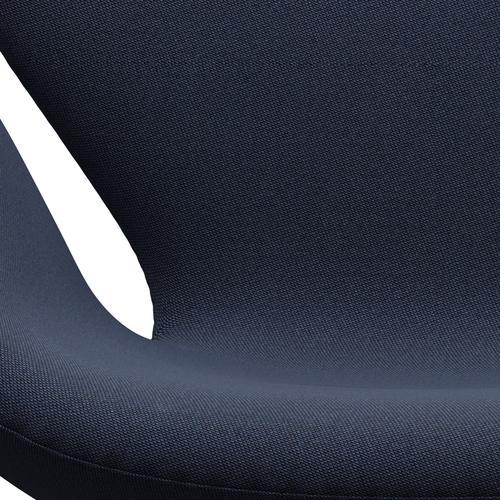 [product_category]-Fritz Hansen Swan Lounge Chair, Warm Graphite/Rime Light Blue/Brown-Fritz Hansen-3320-RIM781-WGBASE-FRI-6