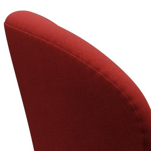 [product_category]-Fritz Hansen Swan Lounge Chair, Warm Graphite/Rime Light Red/Dark Red-Fritz Hansen-3320-RIM551-WGBASE-FRI-5