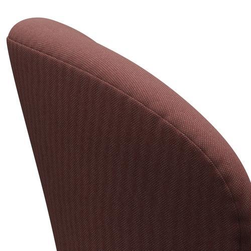 [product_category]-Fritz Hansen Swan Lounge Chair, Warm Graphite/Rims Dark Red/Grey-Fritz Hansen-3320-RIM571-WGBASE-FRI-5