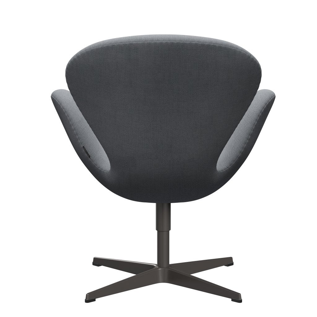 [product_category]-Fritz Hansen Swan Lounge Chair, Warm Graphite/Rims Grey/White-Fritz Hansen-3320-RIM131-WGBASE-FRI-4
