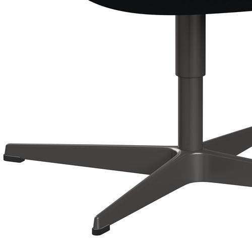 [product_category]-Fritz Hansen Swan Lounge Chair, Warm Graphite/Steelcut Trio Black-Fritz Hansen-3320-STR195-WGBASE-FRI-7