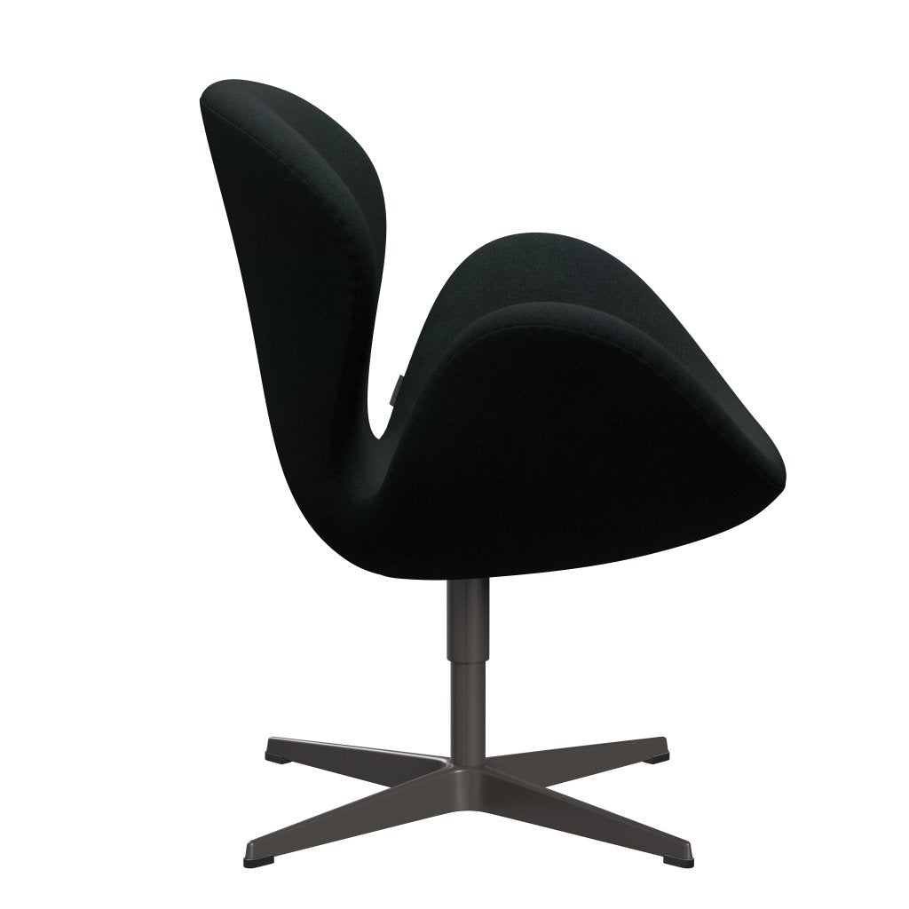 [product_category]-Fritz Hansen Swan Lounge Chair, Warm Graphite/Tonus Black-Fritz Hansen-3320-TON128-WGBASE-FRI-3