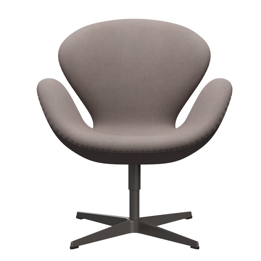 [product_category]-Fritz Hansen Swan Lounge Chair, Warm Graphite/Tonus Dusty Sand-Fritz Hansen-3320-TON240-WGBASE-FRI-1
