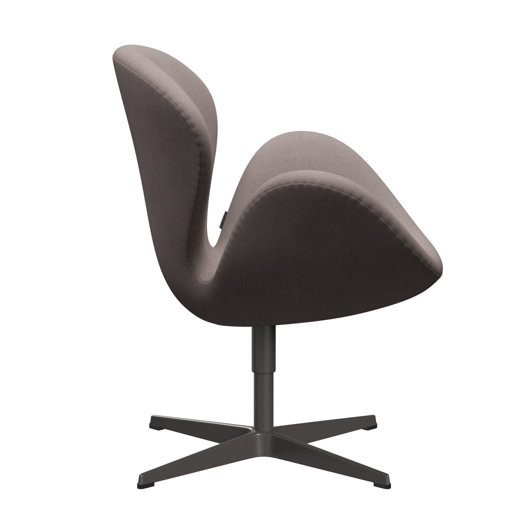 [product_category]-Fritz Hansen Swan Lounge Chair, Warm Graphite/Tonus Dusty Sand-Fritz Hansen-3320-TON240-WGBASE-FRI-3