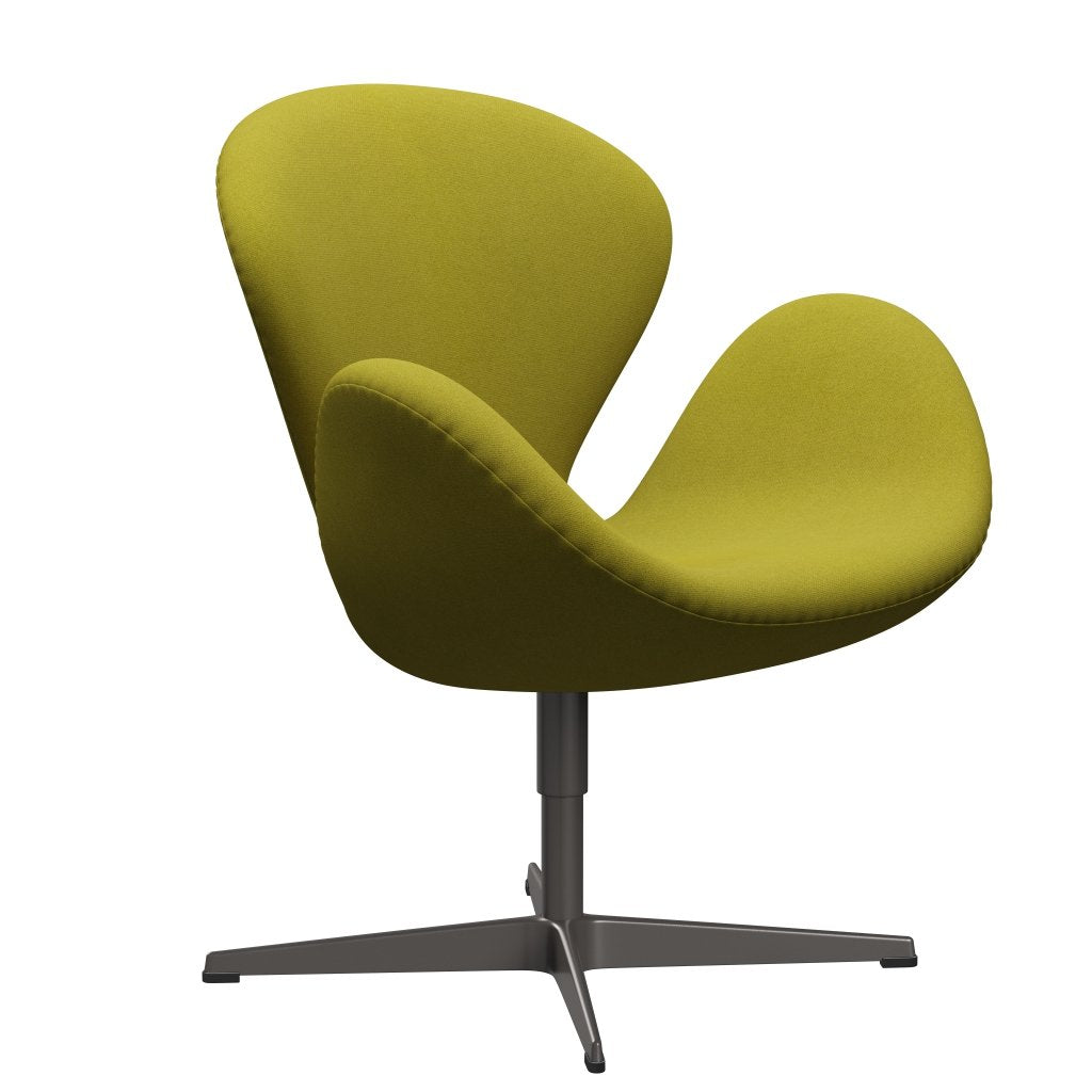 [product_category]-Fritz Hansen Swan Lounge Chair, Warm Graphite/Tonus Lime Green-Fritz Hansen-3320-TON934-WGBASE-FRI-2