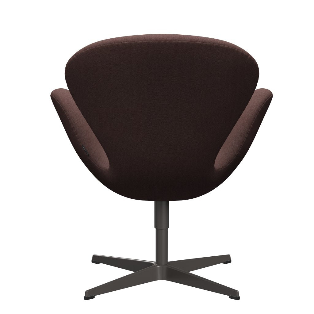 [product_category]-Fritz Hansen Swan Lounge Chair, Warm Graphite/Tonus Violet Grey-Fritz Hansen-3320-TON664-WGBASE-FRI-4