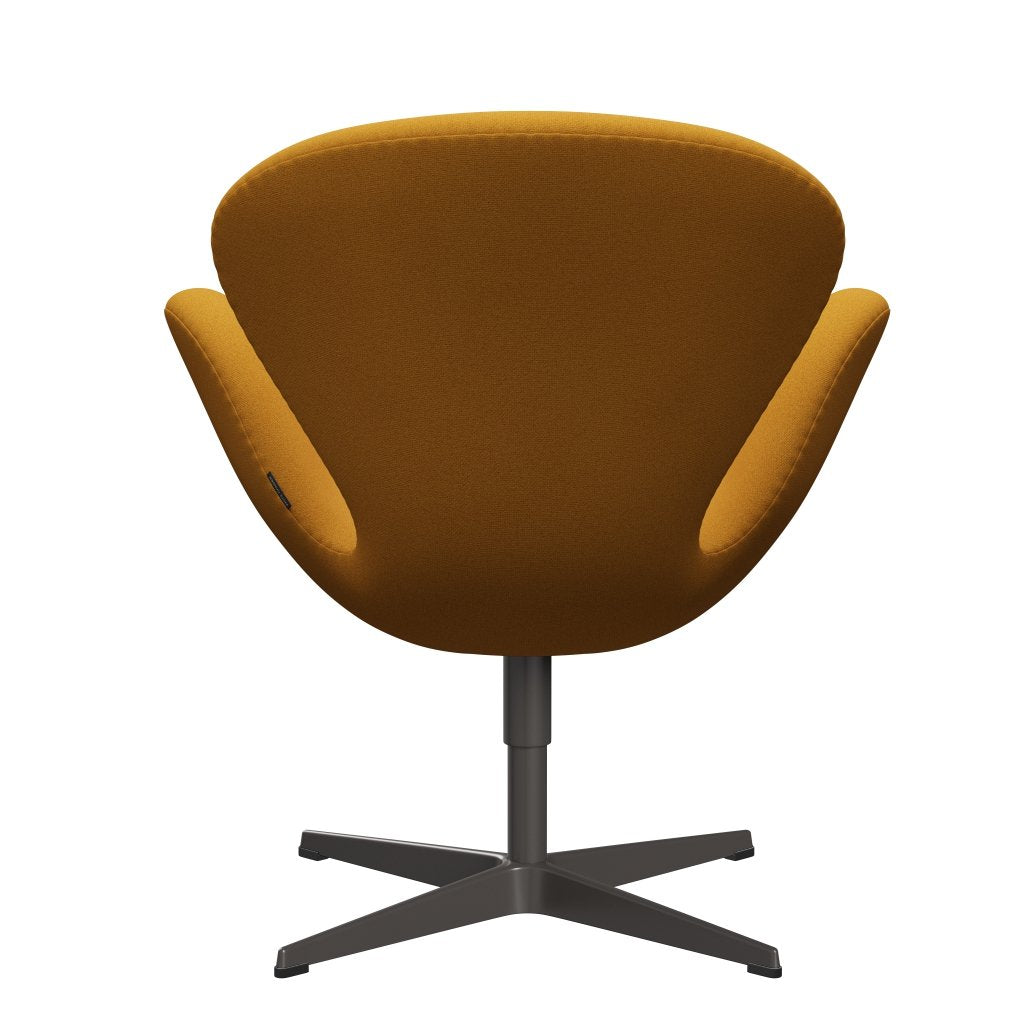 [product_category]-Fritz Hansen Swan Lounge Chair, Warm Graphite/Tonus Warm Yellow-Fritz Hansen-3320-TON454-WGBASE-FRI-4