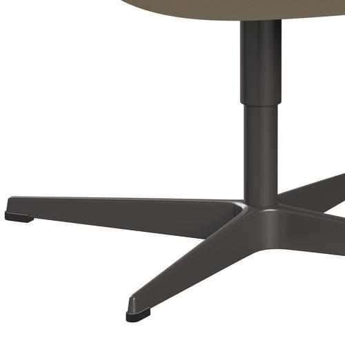 [product_category]-Fritz Hansen Swan Lounge Chair, Warm Graphite/Tonus Wool White-Fritz Hansen-3320-TON100-WGBASE-FRI-7