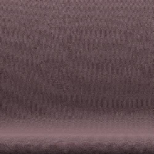 [product_category]-Fritz Hansen Swan Sofa 2 Seater, Black Lacquered/Capture Aubergine-Fritz Hansen-3321-CP6302-BLLA-FRI-6