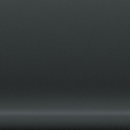 [product_category]-Fritz Hansen Swan Sofa 2 Seater, Black Lacquered/Capture Dark Deep Green-Fritz Hansen-3321-CP7101-BLLA-FRI-6