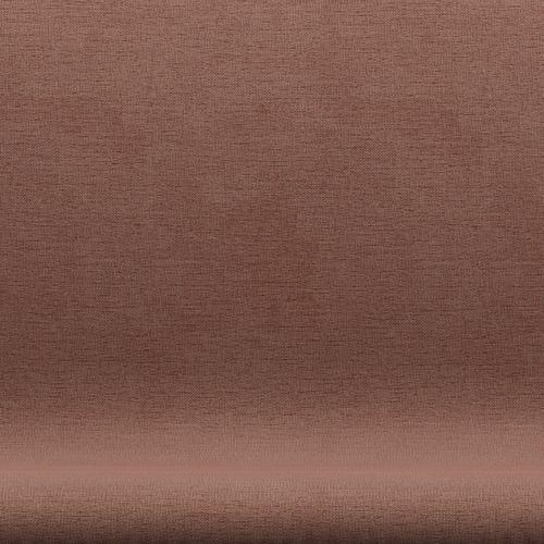 [product_category]-Fritz Hansen Swan Sofa 2 Seater, Black Lacquered/Christianshavn Beige/Orange-Fritz Hansen-3321-CH1132-BLLA-FRI-6
