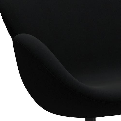 [product_category]-Fritz Hansen Swan Sofa 2 Seater, Black Lacquered/Christianshavn Black Plain-Fritz Hansen-3321-CH1175-BLLA-FRI-7