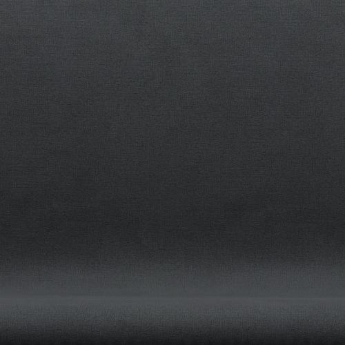 [product_category]-Fritz Hansen Swan Sofa 2 Seater, Black Lacquered/Christianshavn Grey-Fritz Hansen-3321-CH1173-BLLA-FRI-6
