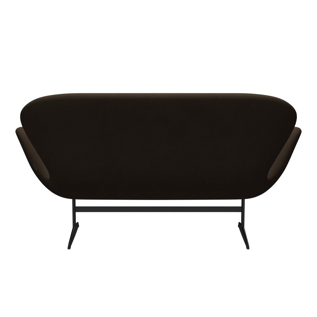 [product_category]-Fritz Hansen Swan Sofa 2 Seater, Black Lacquered/Comfort Beige/Sand-Fritz Hansen-3321-C60004-BLLA-FRI-4