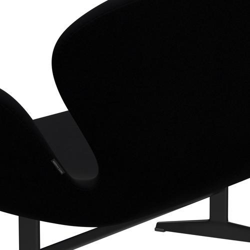 [product_category]-Fritz Hansen Swan Sofa 2 Seater, Black Lacquered/Comfort Black (00050)-Fritz Hansen-3321-C00050-BLLA-FRI-5
