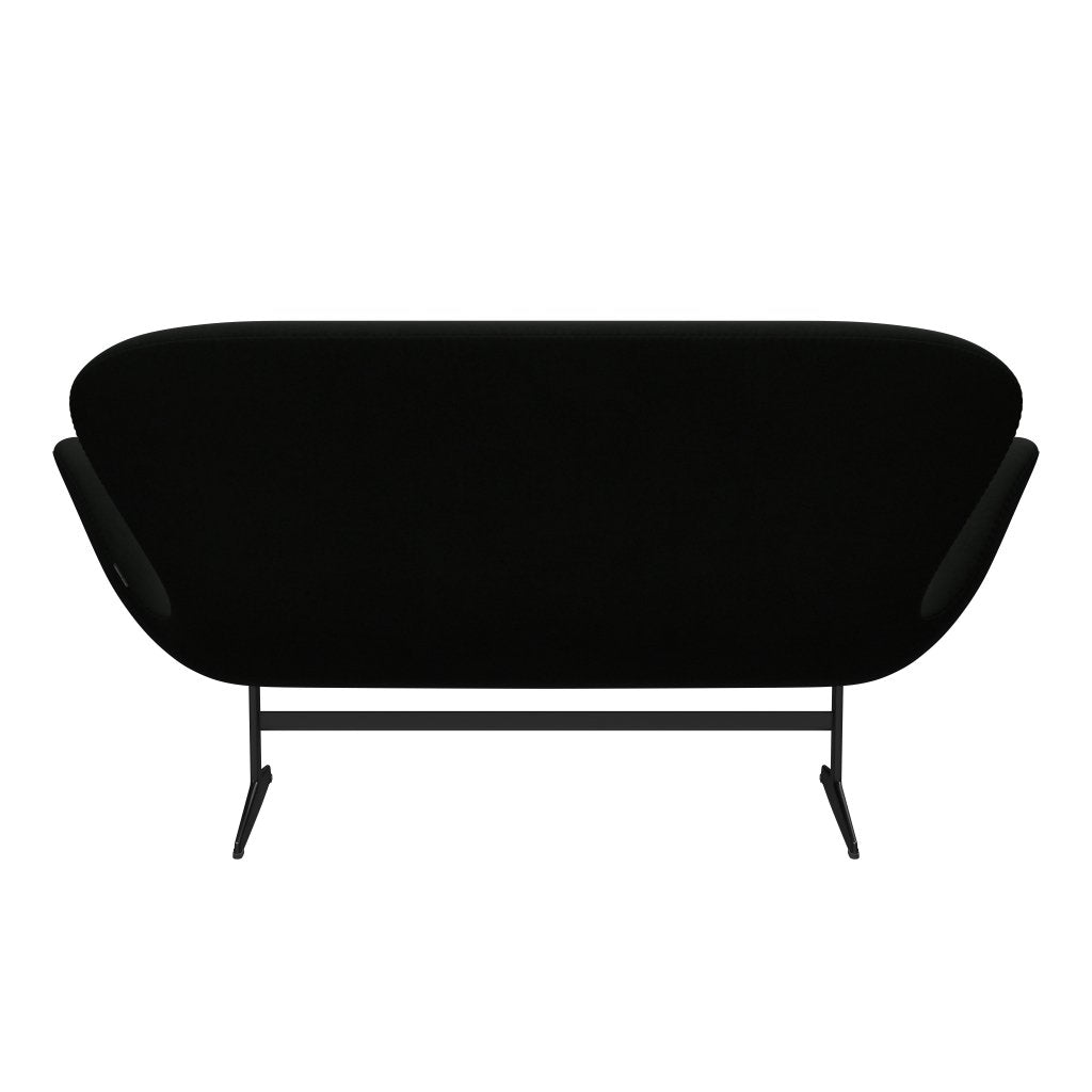 [product_category]-Fritz Hansen Swan Sofa 2 Seater, Black Lacquered/Comfort Black (60009)-Fritz Hansen-3321-C60009-BLLA-FRI-4